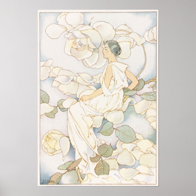 Affiche Fée des fleurs (1861–1897) (Devant)