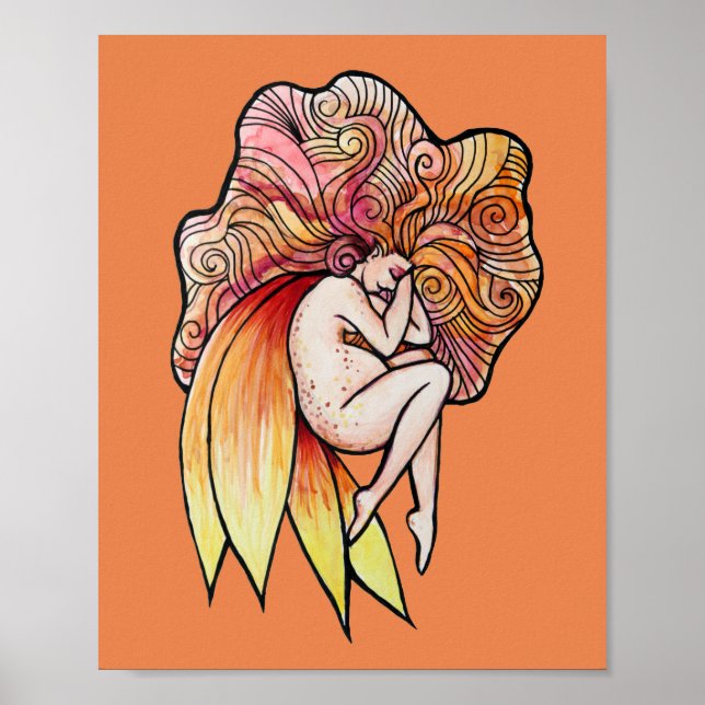 Affiche Fée enceinte (Devant)