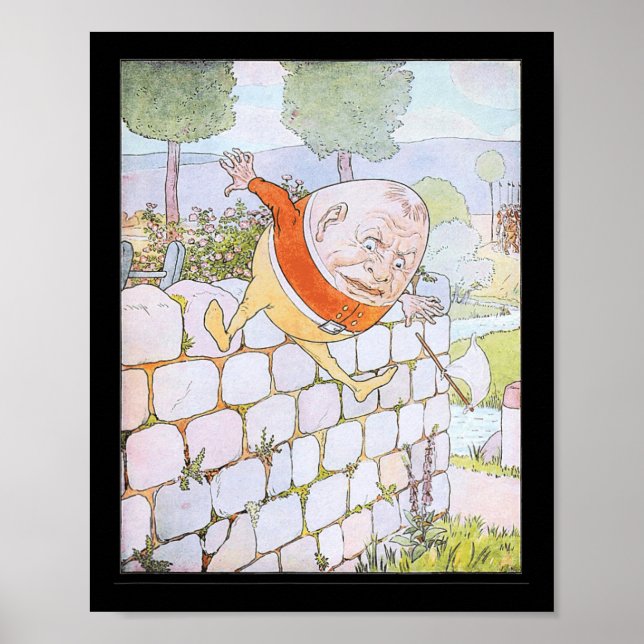 Affiche Fée Rétro La Grande Automne Humpty Dumpty 1 (Devant)