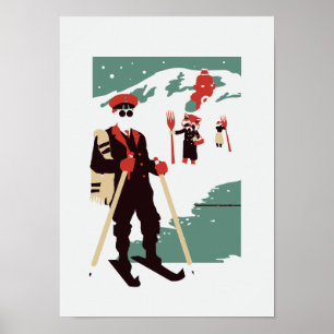 Affiche Féerie urbaine — Randonnée d'hiver