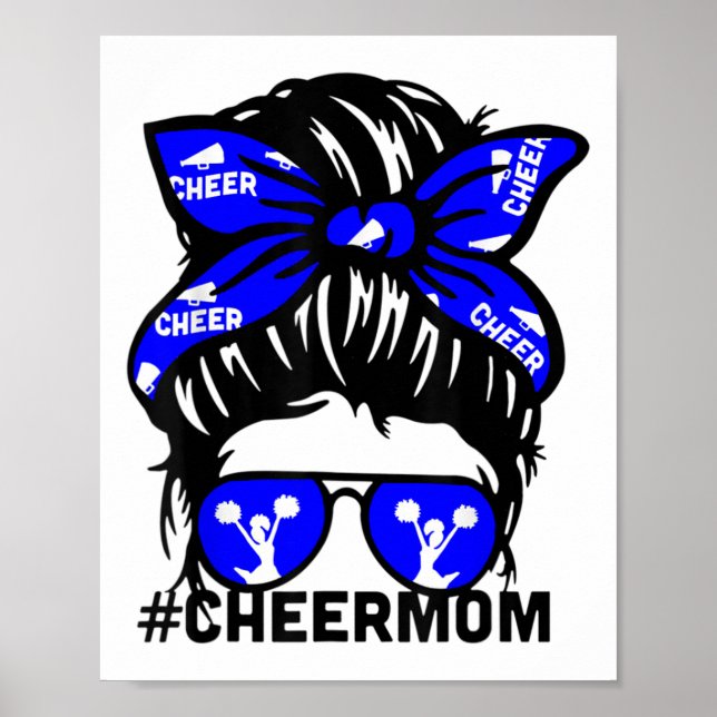 Affiche Félicitations Mère Maman Parents Cadeau Cheerleadi (Devant)