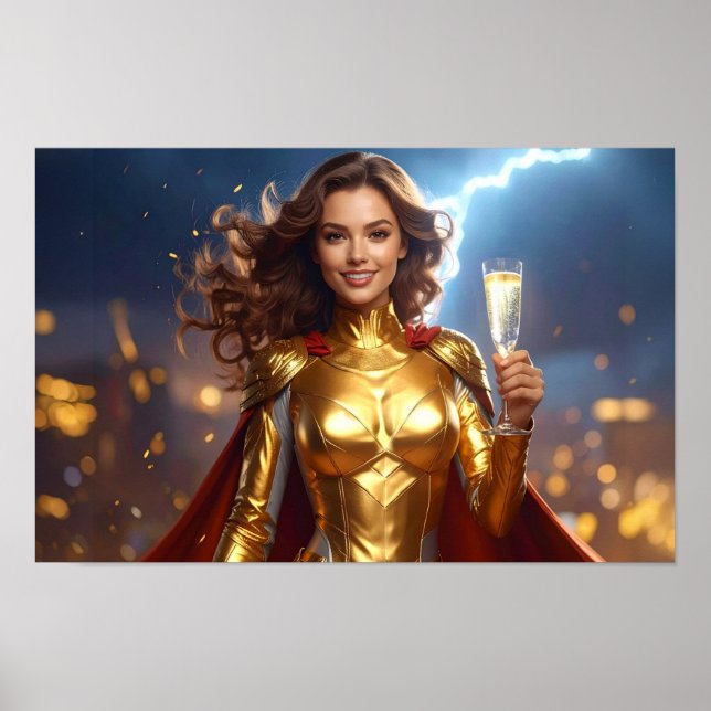 Affiche Félicitations pour Anniversaire ou Anniversaire (Devant)
