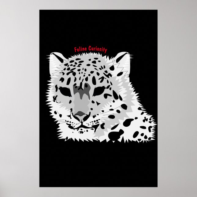 Affiche Féline (Devant)