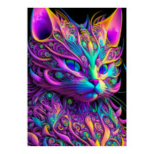 Feline Fractal Beauty 245