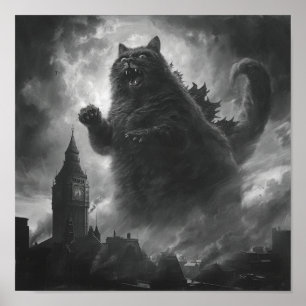 Affiche Feline Fury : Catzilla Unleashed