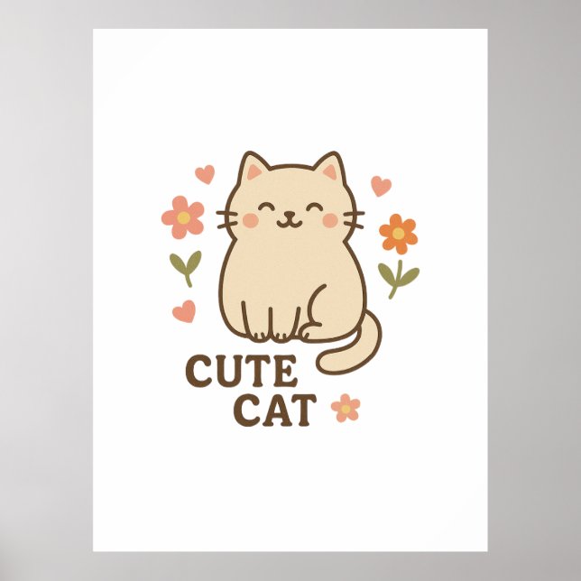 Affiche Feline in Bloom (Devant)