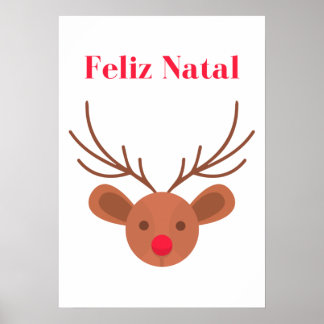 Affiche Feliz Natal