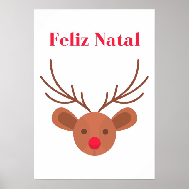 Affiche Feliz Natal (Devant)