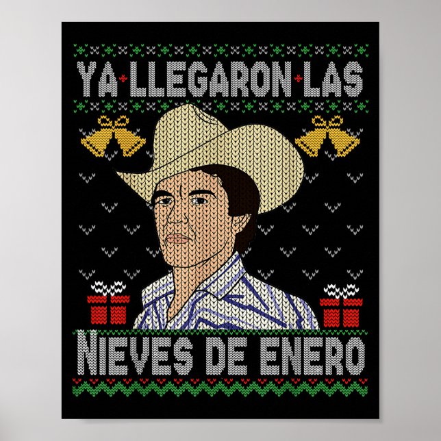 Affiche Feliz Navidad Spanish Las Nieves De Enero El Del C (Devant)