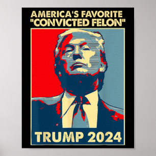 Affiche Felon américain F 2024, le favori des Américains