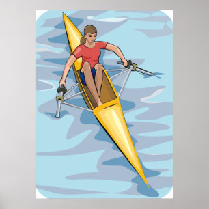 Affiche Female Rower
