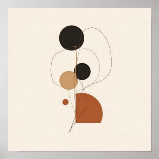 Affiche Feminine Geometric Line Art Set VIII (Devant)