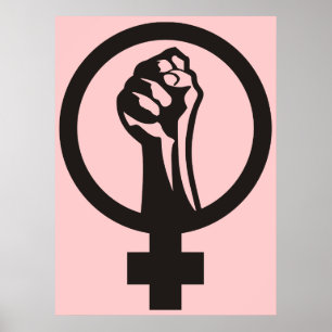 Affiche féminisme anarchique
