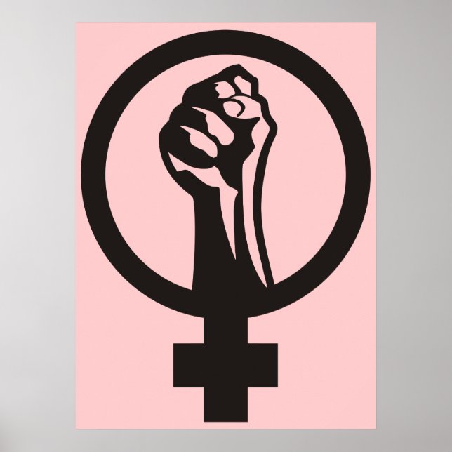 Affiche féminisme anarchique (Devant)
