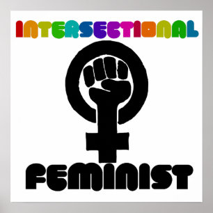 Affiche féministe intersectionnelle