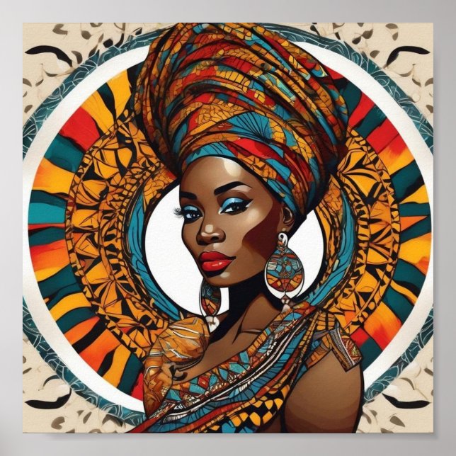 Affiche femme  (Devant)