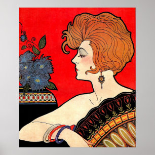 Affiche Femme 1925