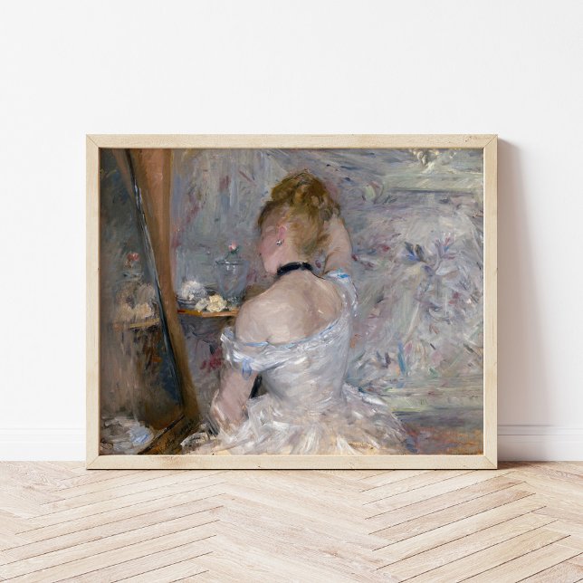 Affiche Femme à la Toilette | Berthe Morisot (Créateur téléchargé)