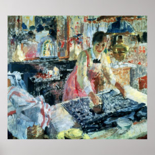 Affiche Femme à repasser, 1912