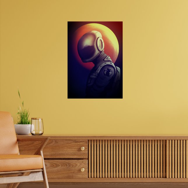 Affiche Femme astronaute (Salon 2)