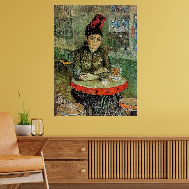 Affiche Femme au Café Tambourin, (Salon 2)