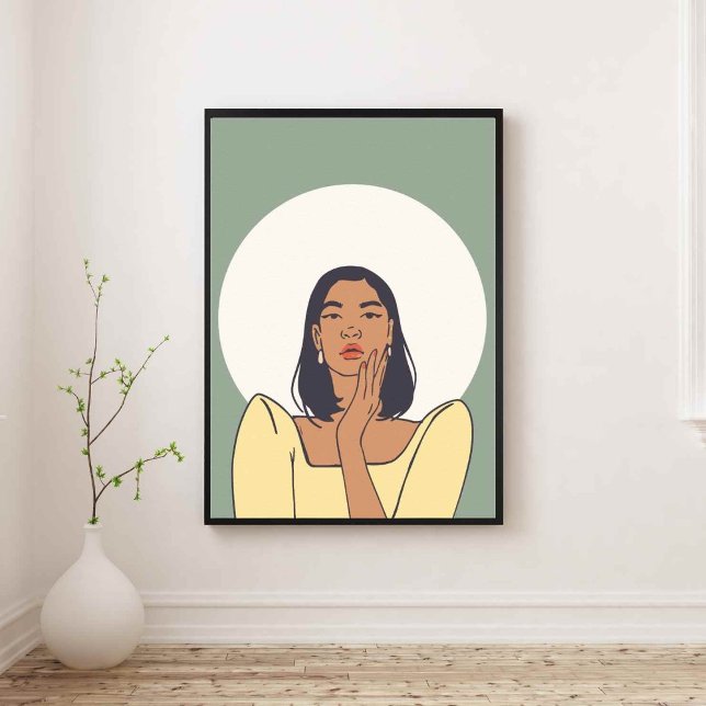 Affiche Femme aura (Créateur téléchargé)