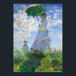 Affiche Femme avec Parasol, Madame Monet et Son Fils<br><div class="desc">Femme au parasol,  Madame Monet et son fils par Claude Monet Vintage Fine Art</div>