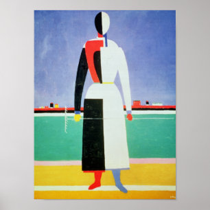 Affiche Femme avec un râteau, c.1928-32