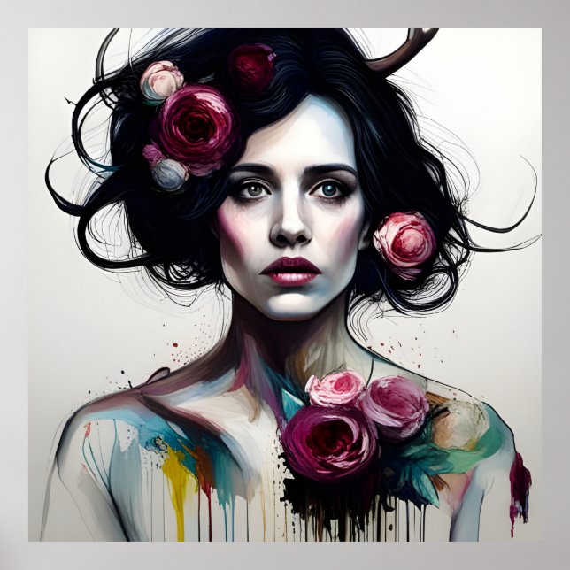 Affiche Femme belle et désordonnée  (Devant)