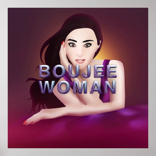 Affiche Femme Boujee TEE (Devant)