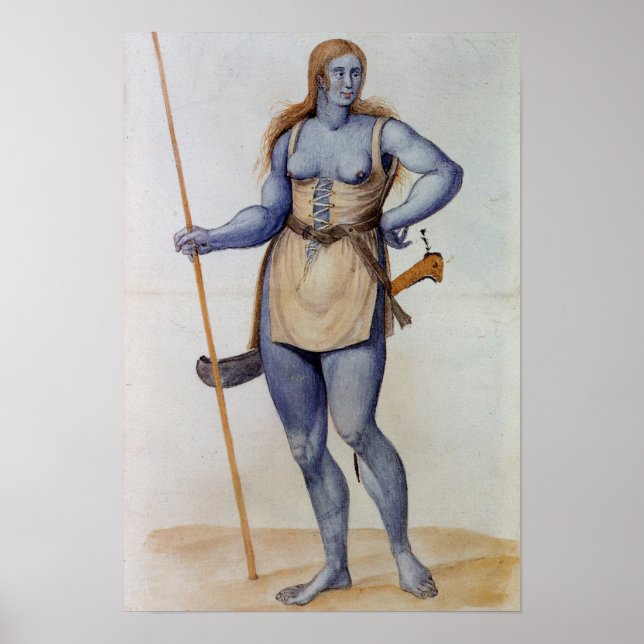 Affiche Femme britannique (Devant)