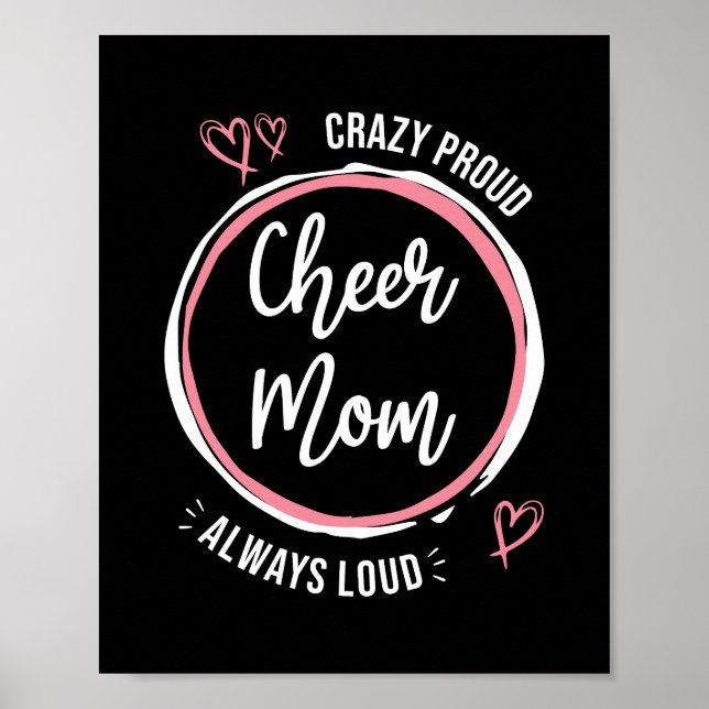 Affiche Femme Cheer Maman (Devant)