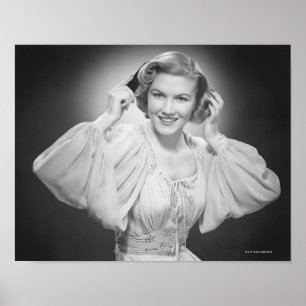 Affiche Femme dans la robe 2