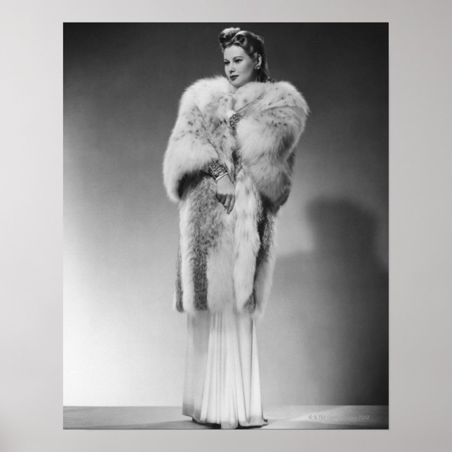 Affiche Femme dans le gown du soir 2 (Devant)