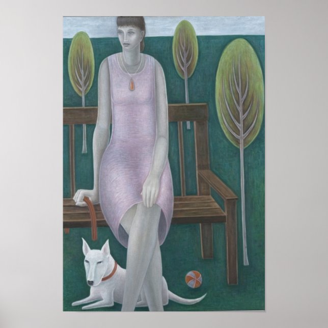 Affiche Femme dans le parc 2006 (Devant)