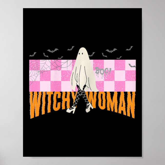 Affiche Femme de cuisine drôle Costume d'Halloween Éffraya (Devant)