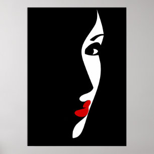 Affiche Femme de mode inspirée de l'art pop 5