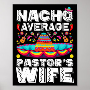 Affiche Femme de pasteur moyenne Nacho prédicateur religie