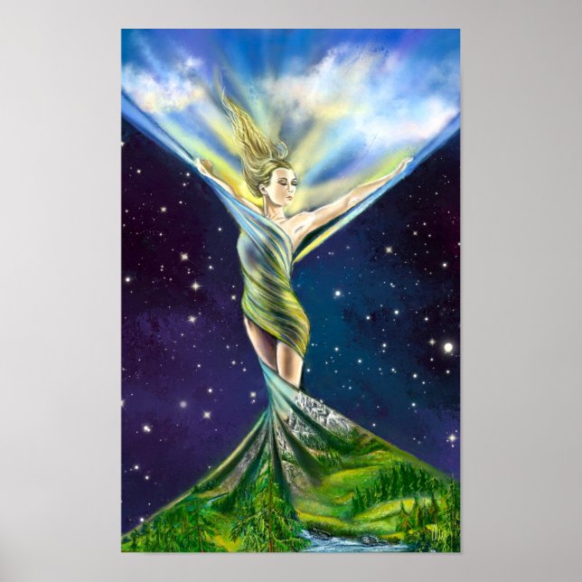 Affiche Femme de Printemps (Devant)
