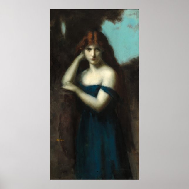 Affiche Femme debout - Jean-Jacques Henner Art (Devant)