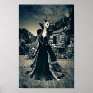 Affiche femme démoniaque