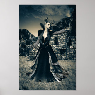 Affiche femme démoniaque