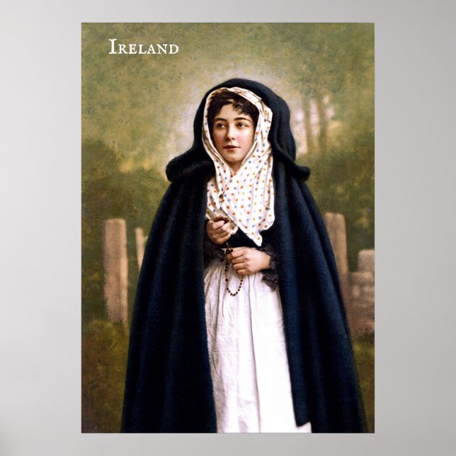Affiche Femme d'Irlande (1890) (Devant)