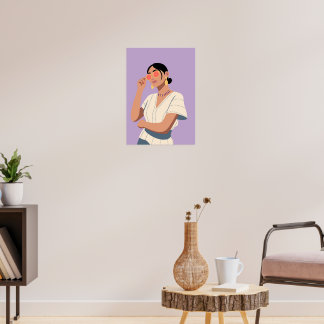 Affiche Femme élégante