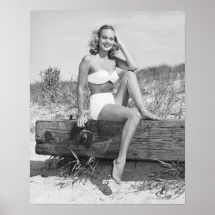 Affiche Femme en Bikini