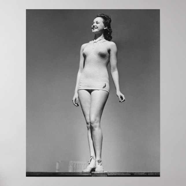 Affiche Femme en maillot de bain (Devant)