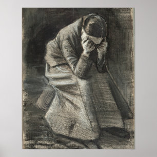 Affiche Femme en pleurs 1888 Vincent van Gogh Small