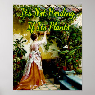 Affiche Femme en serre par Otto Eerelman