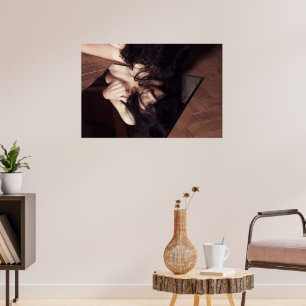 Affiche Femme et miroir
