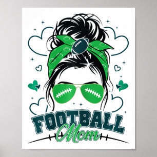 Affiche Femme Footll Maman Fouillis Bun Footll Amour Footl